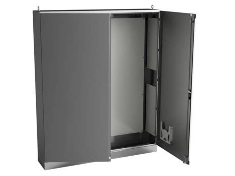 210mm cube metal enclosure|stainless steel double door enclosures.